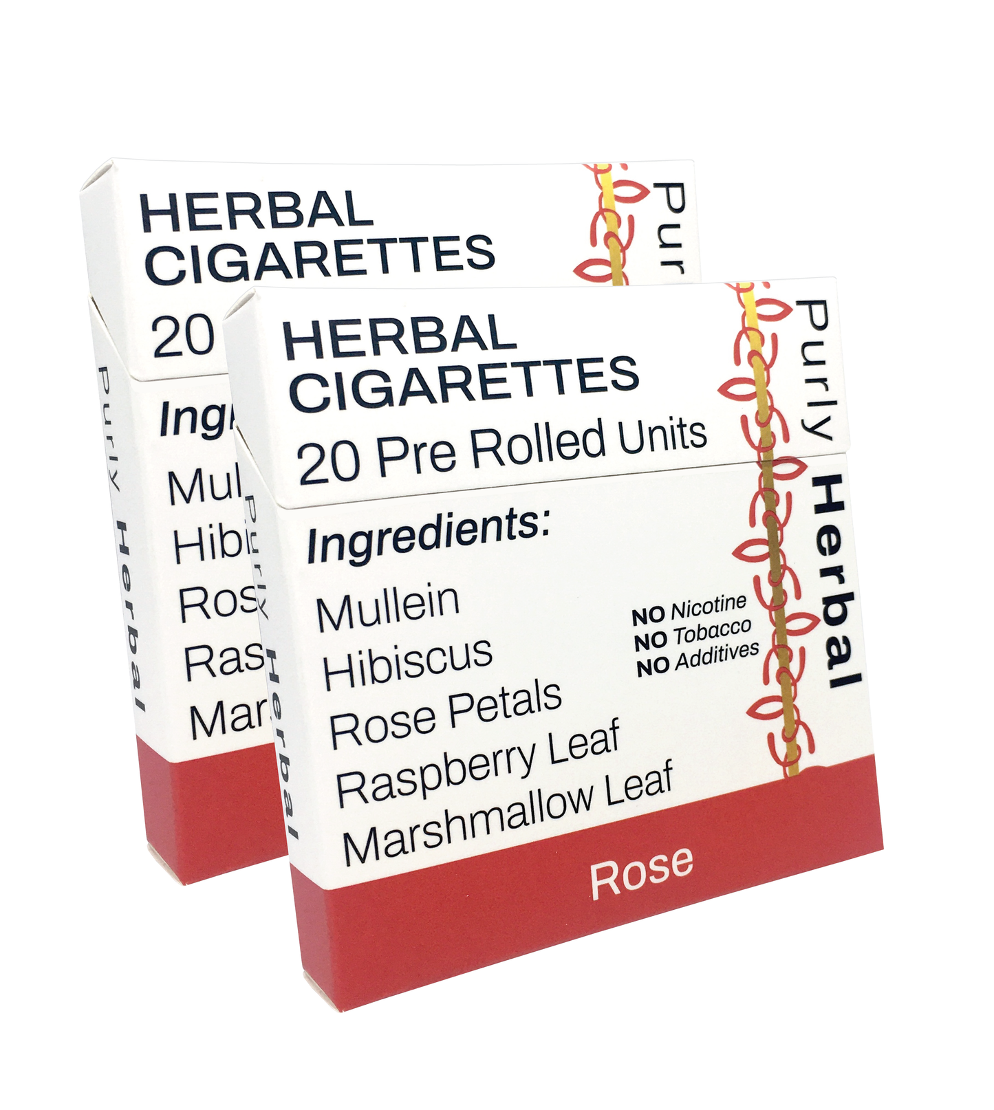 Rose Herbal Cigarettes